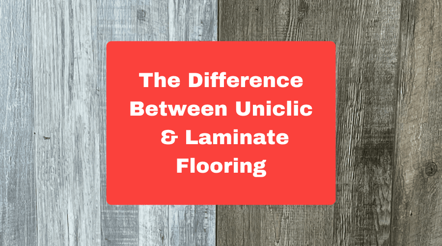DIY Home Center Outlet the difference between uniclic and laminate flooring